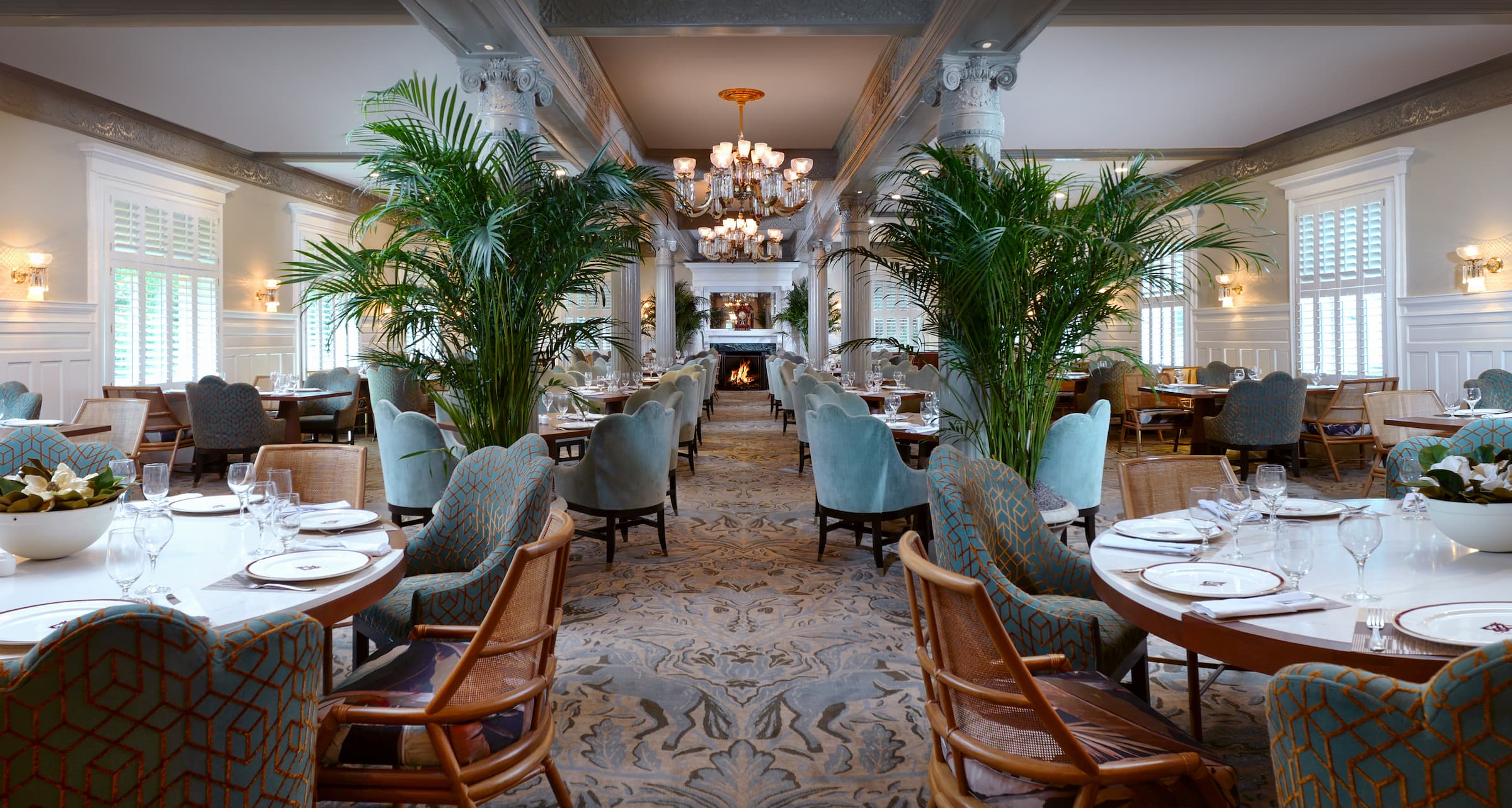 Grand Dining Room at Jekyll Island Club Resort
