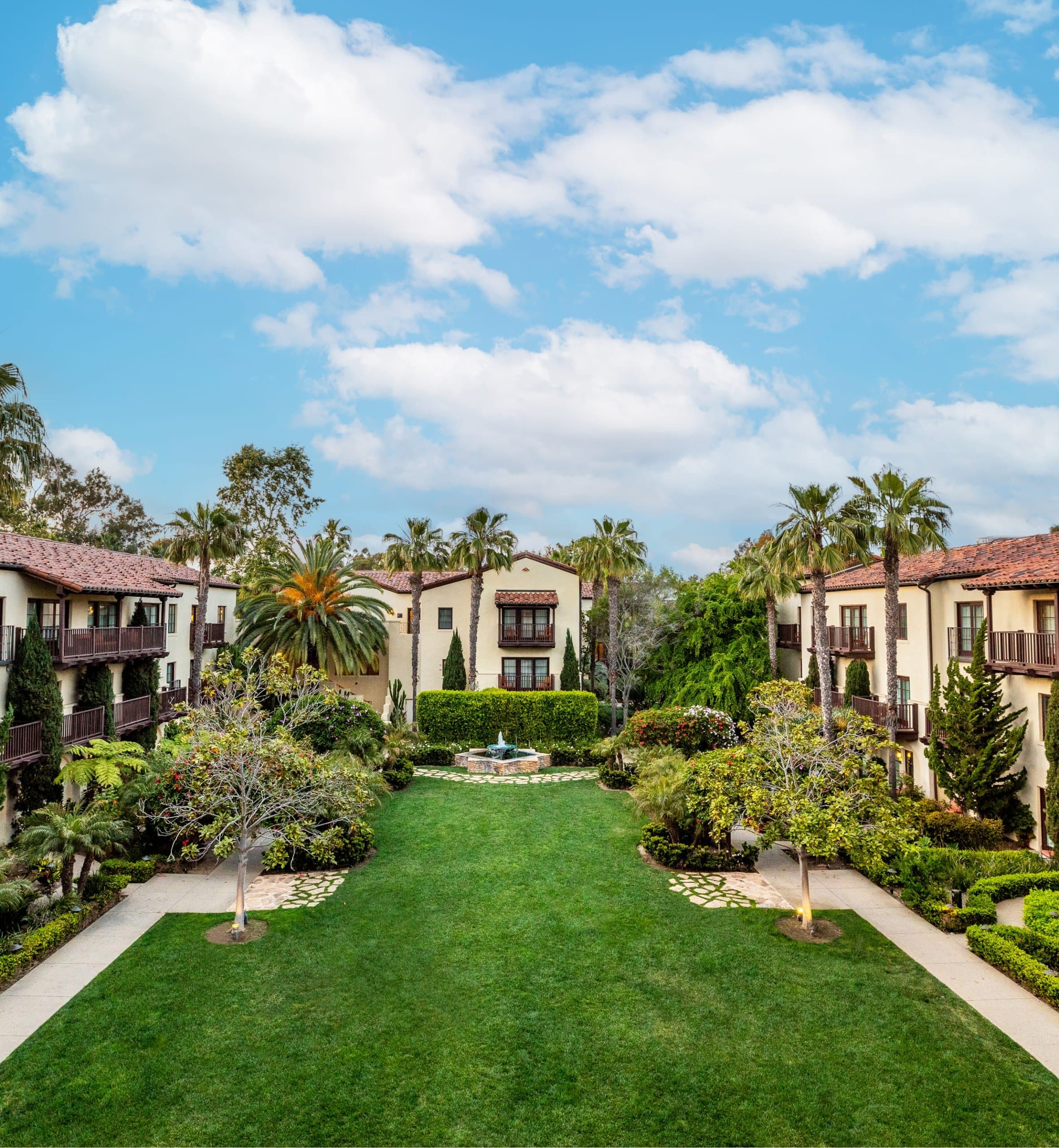 Exterior garden area of a Noble House Hotels & Resorts property