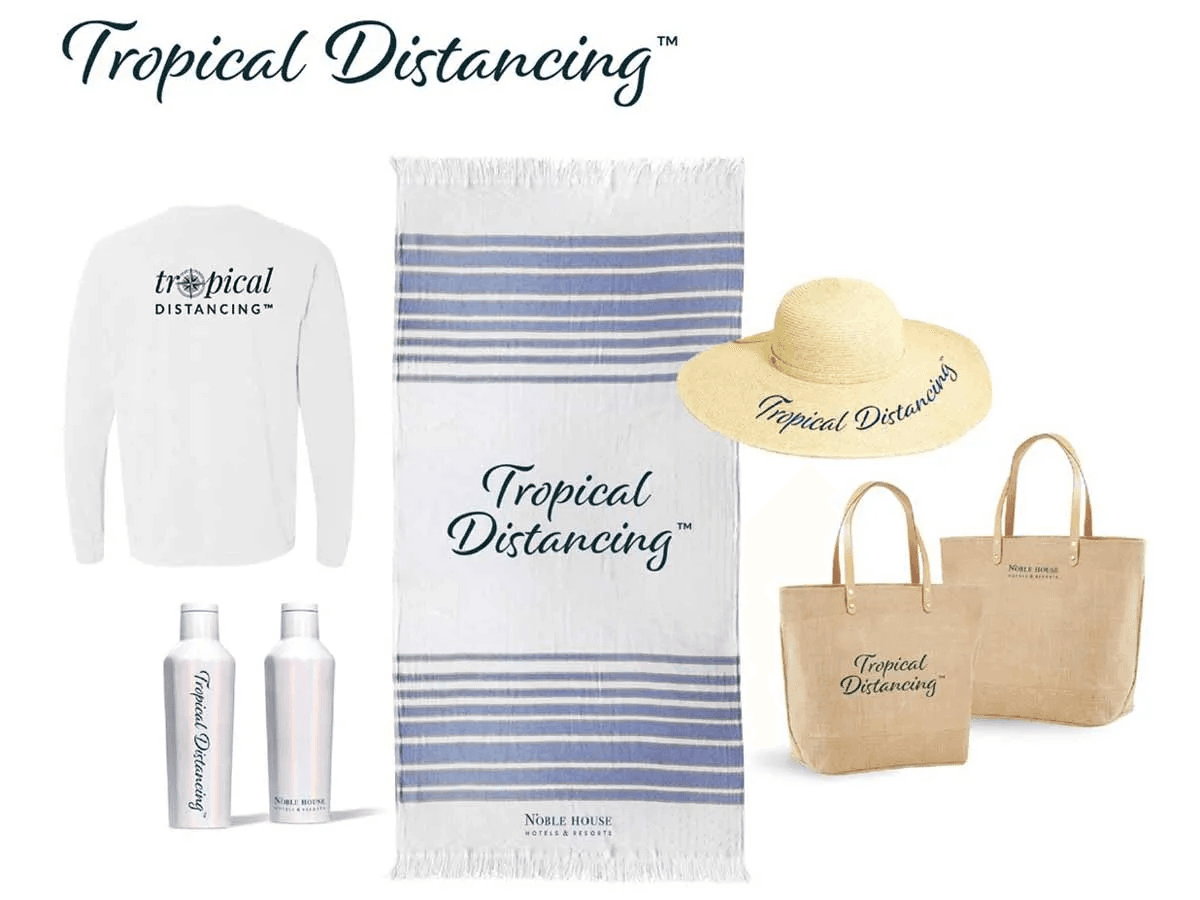 Noble House Hotels & Resorts’ Tropical Distancing™ retail line