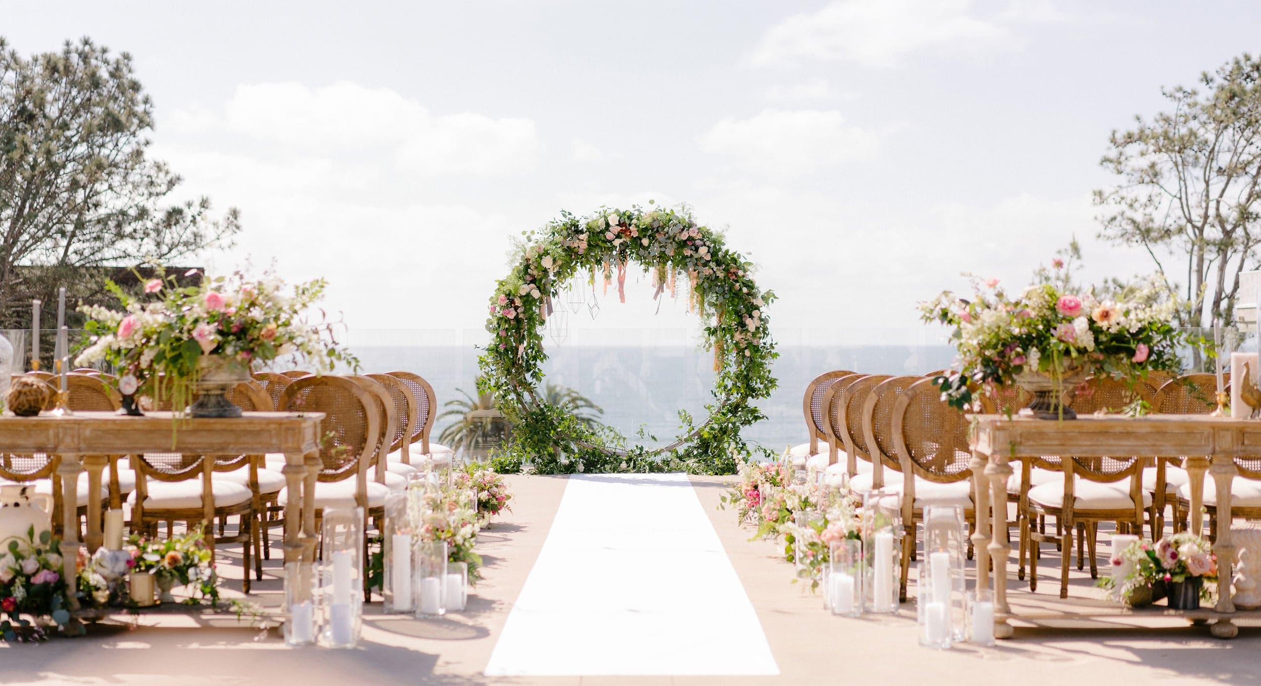 Ocean View Wedding